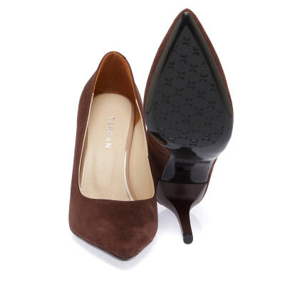  Kahve Vegan Kadın Stiletto - K23S1AY66968-S6Q - 4