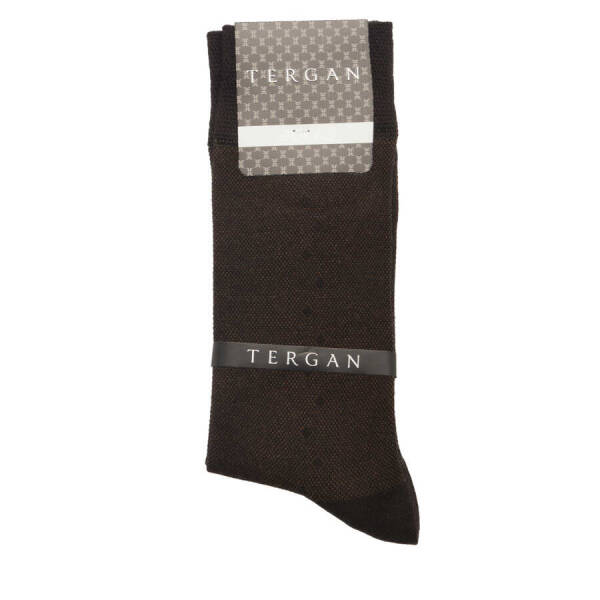 Kahve Yün Erkek Çorap - E23S1CR20271-D63 - 1