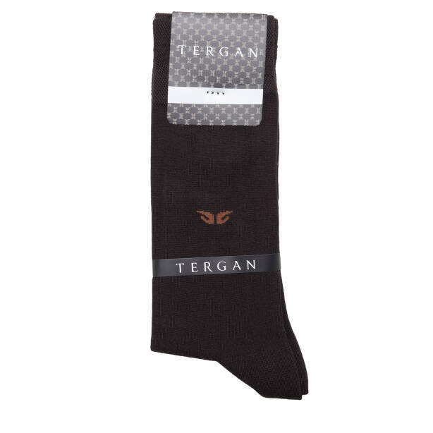 Kahverengi Bambu Erkek Çorap - E22S1CR20225-D63 