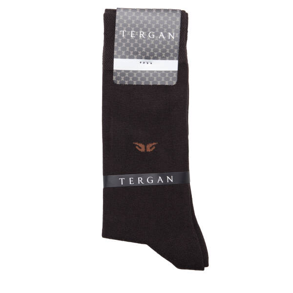 Kahverengi Bambu Erkek Çorap - E22S1CR20225-D63 - 1