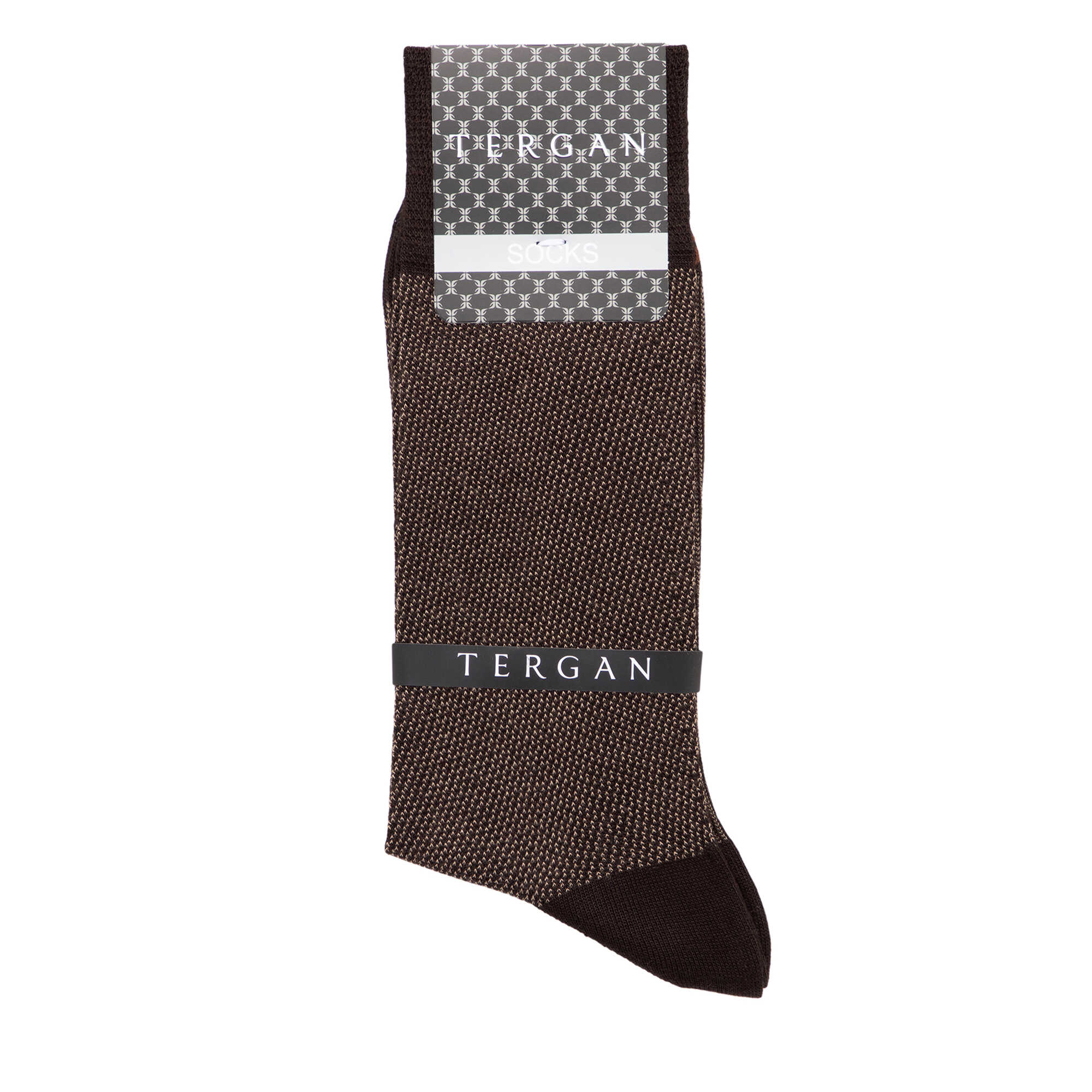 Kahverengi Bambu Erkek Çorap - E26I1CR20318-A1G