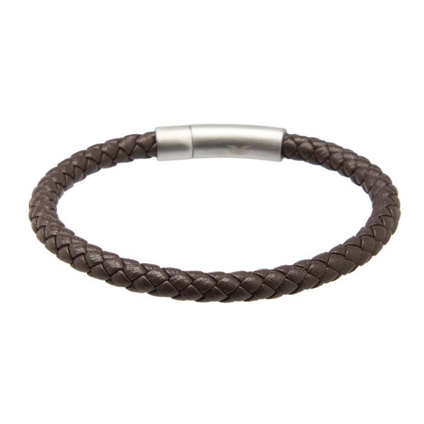 Kahverengi Deri Erkek Bileklik - E1BLK0410494-U0O - 1