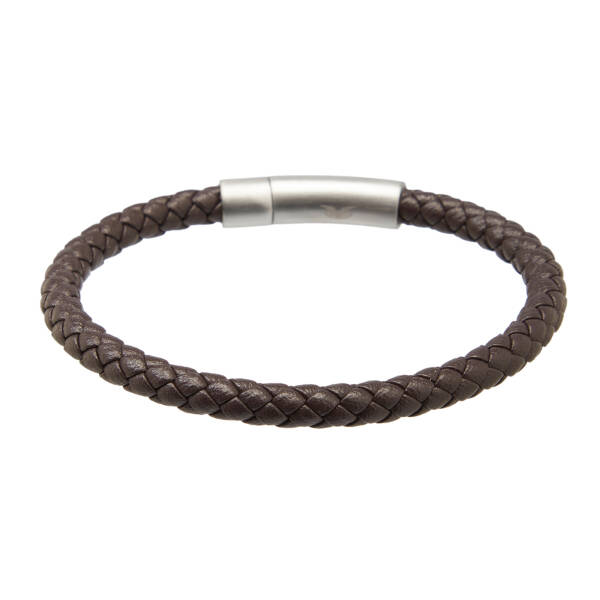 Kahverengi Deri Erkek Bileklik - E1BLK0410494-U0O - 1