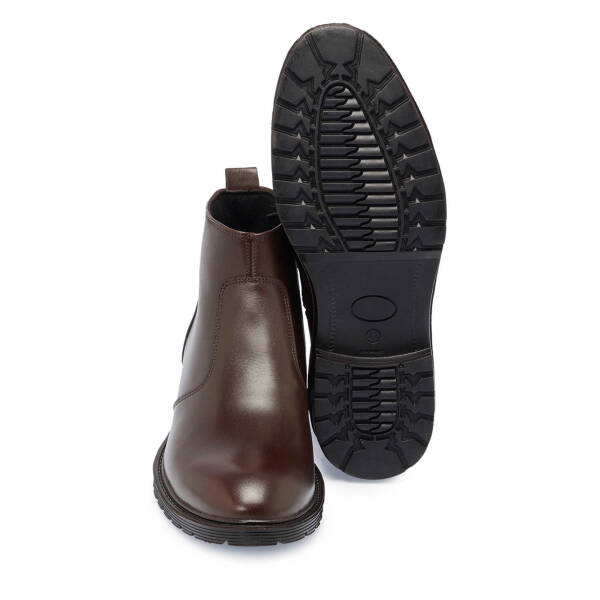 Kahverengi Deri Erkek Bot - E24K1BT57259-A24 - 4