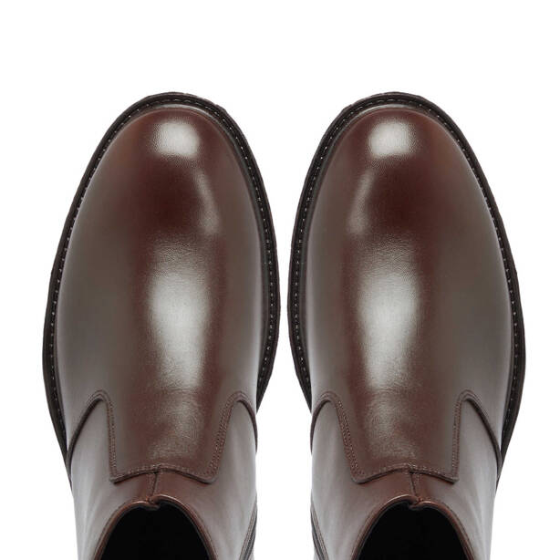 Kahverengi Deri Erkek Bot - E24K1BT57259-A24 - 5