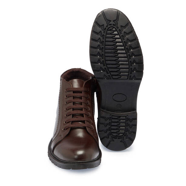 Kahverengi Deri Erkek Bot - E24K1BT57260-A24 - 4