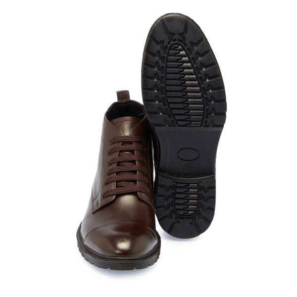 Kahverengi Deri Erkek Bot - E24K1BT57262-A24 - 4