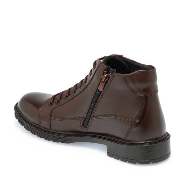 Kahverengi Deri Erkek Bot - E24K1BT57263-A24 - 2