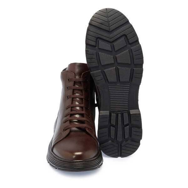 Kahverengi Deri Erkek Bot - E24K1BT57264-A24 - 4