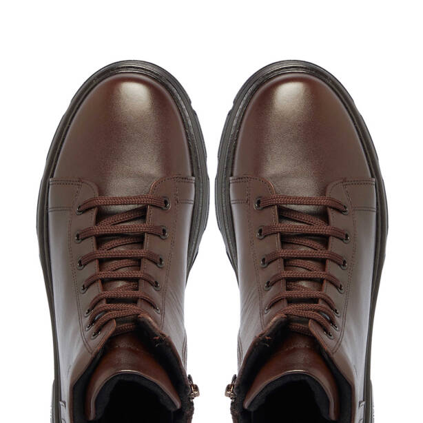 Kahverengi Deri Erkek Bot - E24K1BT57264-A24 - Tergan