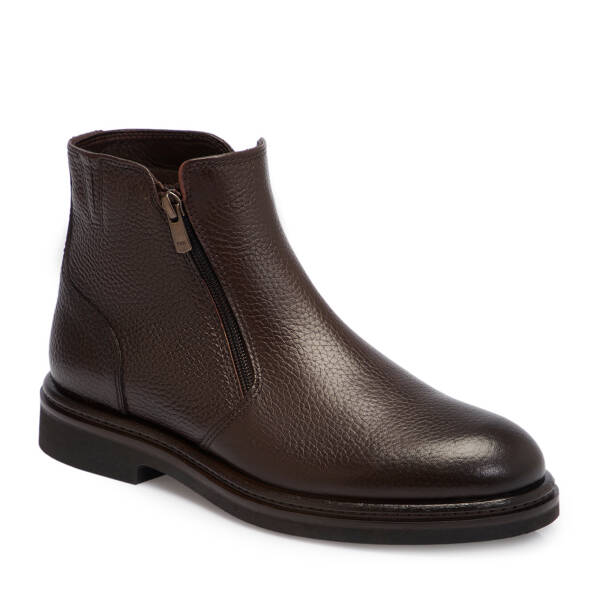 Kahverengi Deri Erkek Bot - E25K1BT57374-A24 - 1