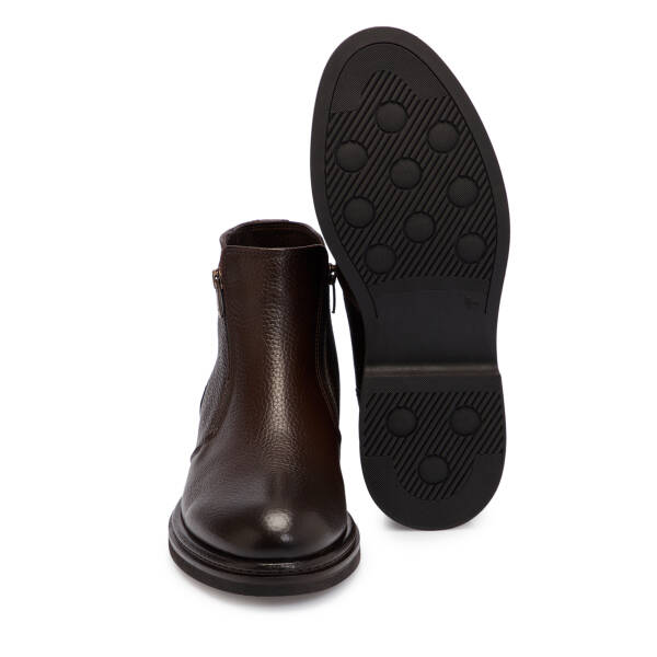 Kahverengi Deri Erkek Bot - E25K1BT57374-A24 - 4