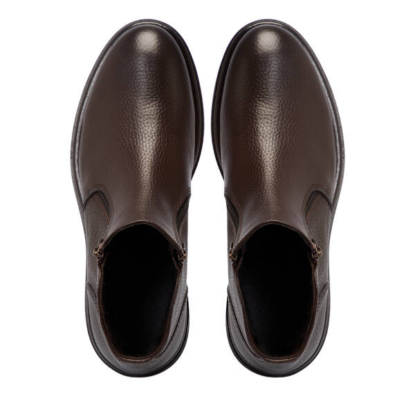 Kahverengi Deri Erkek Bot - E25K1BT57374-A24 - 5