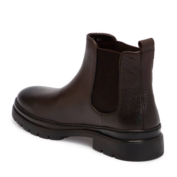 Kahverengi Deri Erkek Bot - E25K1BT57381-A24 - 2