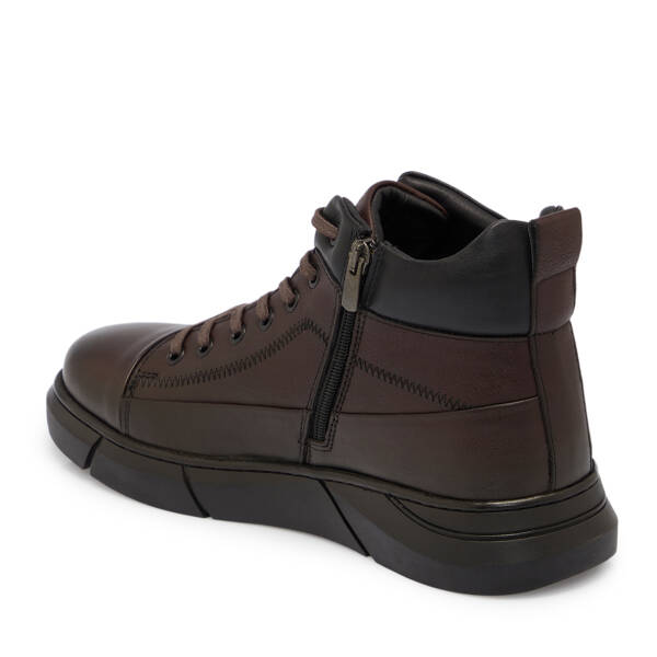 Kahverengi Deri Erkek Bot - E25K1BT57447-A24 - 2