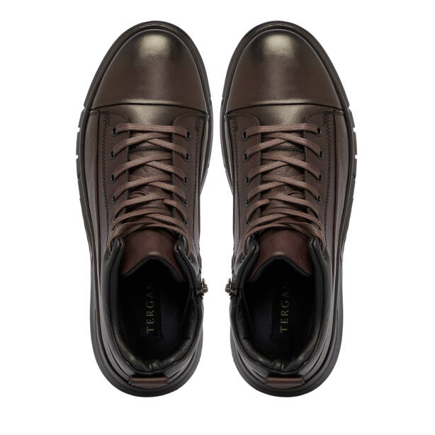 Kahverengi Deri Erkek Bot - E25K1BT57447-A24 - Tergan