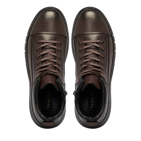 Kahverengi Deri Erkek Bot - E25K1BT57447-A24 - 5