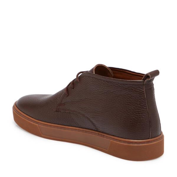 Kahverengi Deri Erkek Bot - E25K1BT57474-A42 - 2