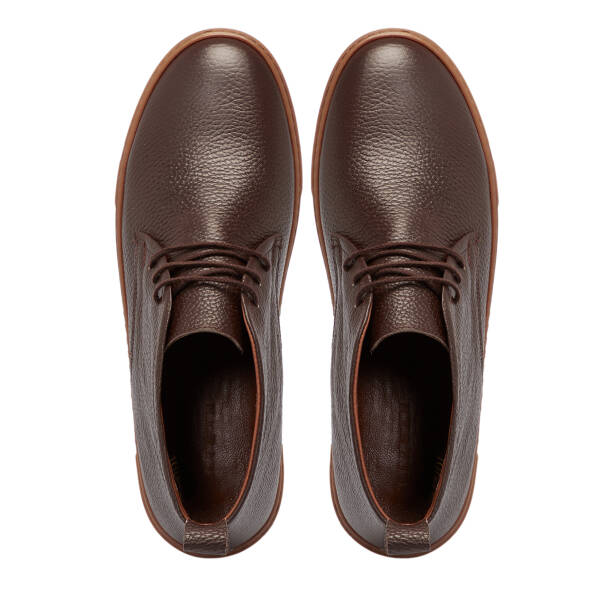 Kahverengi Deri Erkek Bot - E25K1BT57474-A42 - 5