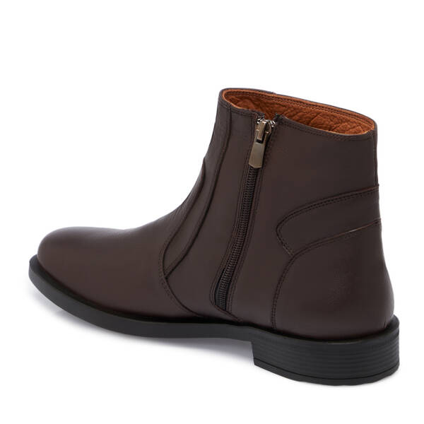 Kahverengi Deri Erkek Bot - E25K1BT57479-A24 - 2