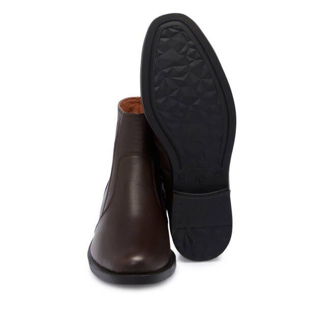 Kahverengi Deri Erkek Bot - E25K1BT57479-A24 - 4