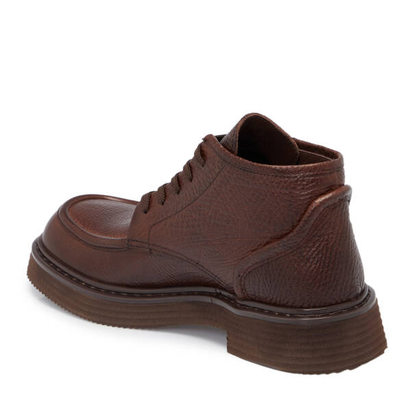 Kahverengi Deri Erkek Bot - E25K1BT57484-X05 - 2