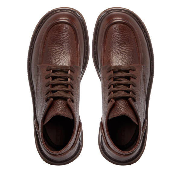 Kahverengi Deri Erkek Bot - E25K1BT57484-X05 - 5