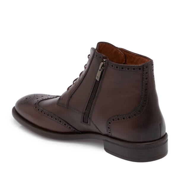 Kahverengi Deri Erkek Bot - E25K1BT57503-V94 - 2