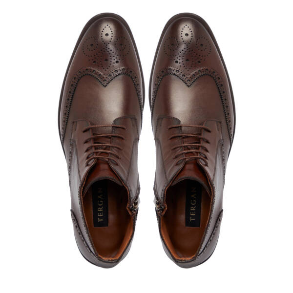 Kahverengi Deri Erkek Bot - E25K1BT57503-V94 - 5