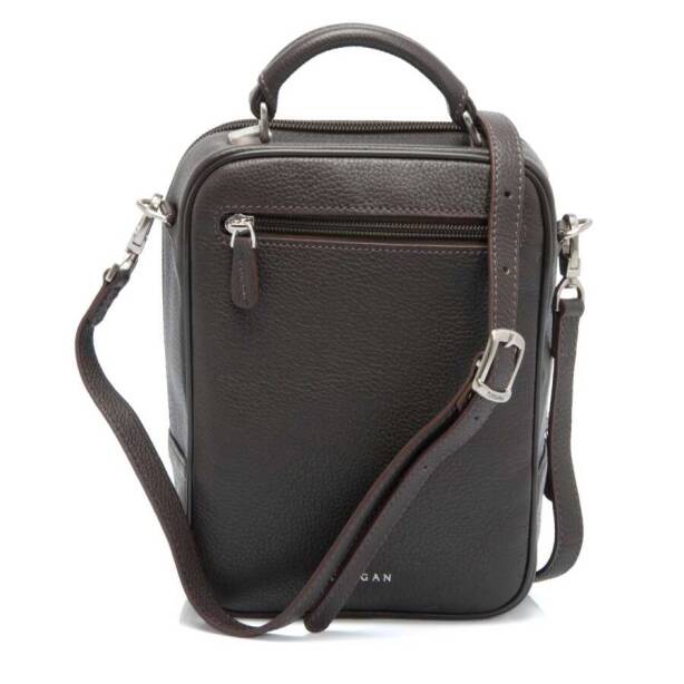 Kahverengi Deri Erkek Çapraz Askılı Çanta - S1AC00002923-A7P - 3