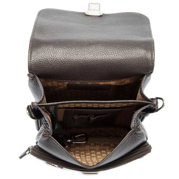 Kahverengi Hakiki Deri Erkek Çapraz Askılı Çanta - S1AC00002928-A7P - 4