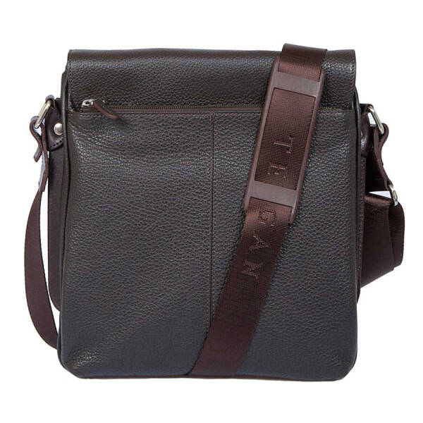 Kahverengi Deri Erkek Çapraz Askılı Çanta - S1AC00021169-A42 - 3