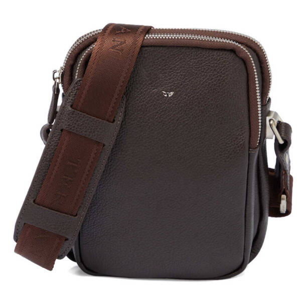 Kahverengi Deri Erkek Çapraz Askılı Çanta - S1AC00021187-A7P - 1