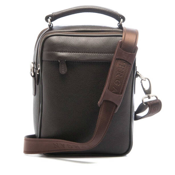 Kahverengi Deri Erkek Çapraz Askılı Çanta - S1AC00021200-A7P - 3