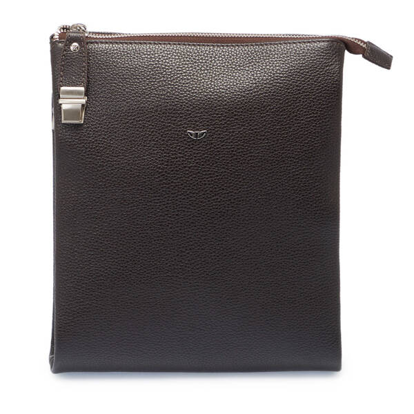 Kahverengi Deri Erkek Çapraz Askılı Çanta - S1AC00021281-A7P - 1