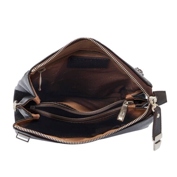 Kahverengi Deri Erkek Çapraz Askılı Çanta - S1AC00021281-A7P - 4