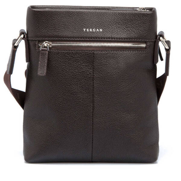 Kahverengi Deri Erkek Çapraz Askılı Çanta - S1AC00021403-A7P - 3