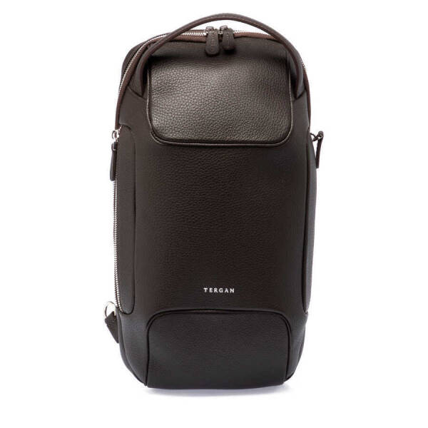 Kahverengi Deri Erkek Çapraz Askılı Çanta - S1AC00021455-A42 - 1