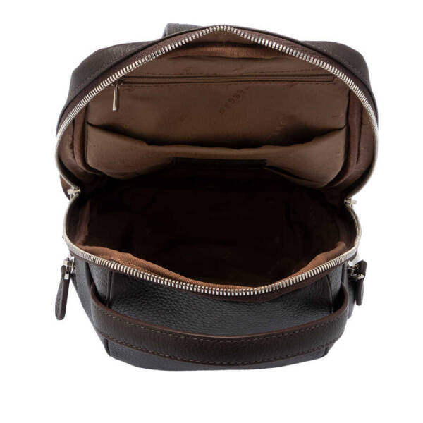 Kahverengi Deri Erkek Çapraz Askılı Çanta - S1AC00021455-A42 - 4