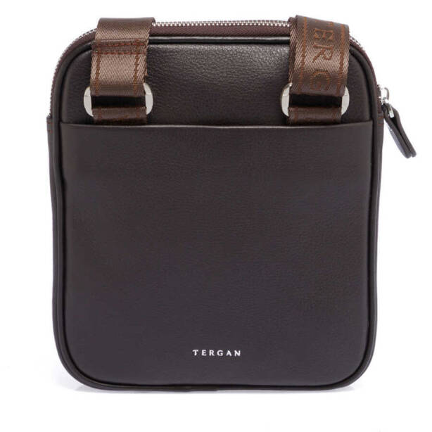 Kahverengi Deri Erkek Çapraz Askılı Çanta - S1AC00021472-A87 - 3