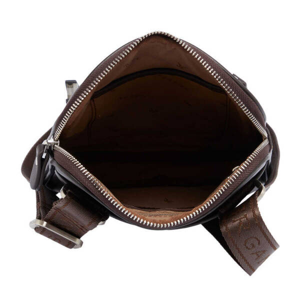 Kahverengi Deri Erkek Çapraz Askılı Çanta - S1AC00021472-A87 - 4