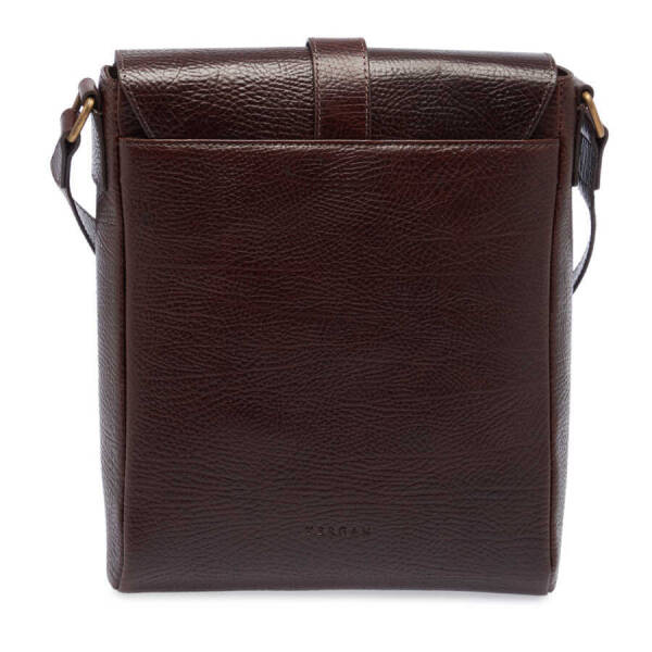 Kahverengi Deri Erkek Çapraz Askılı Çanta - S1AC00021478-P3Y - 3