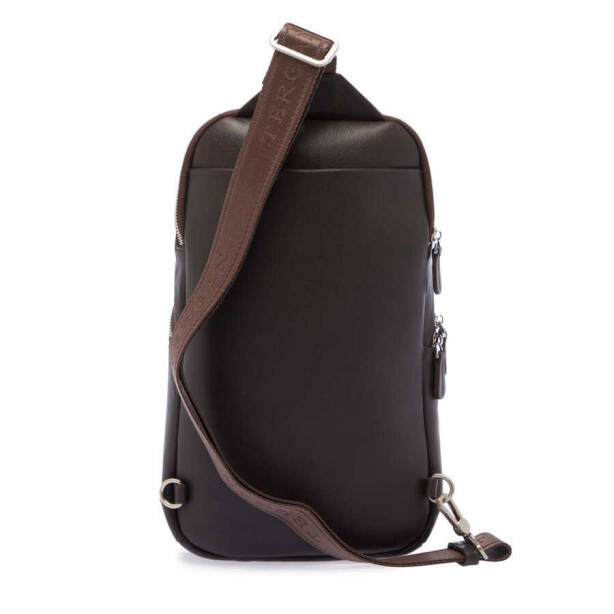 Kahverengi Deri Erkek Çapraz Askılı Çanta - S1AC00021502-A87 - 3
