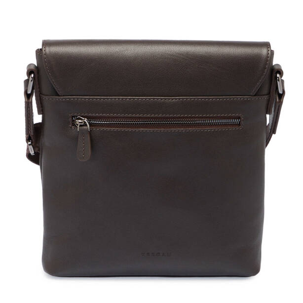 Kahverengi Deri Erkek Çapraz Askılı Çanta - S1AC00021516-A87 - 3