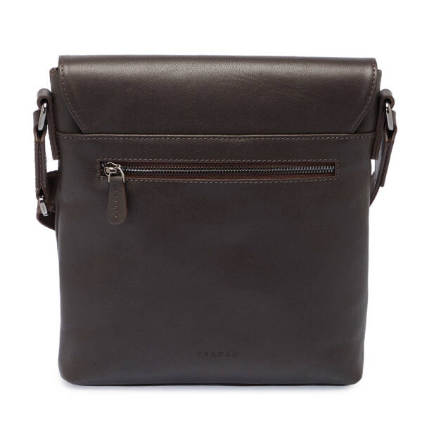 Kahverengi Deri Erkek Çapraz Askılı Çanta - S1AC00021516-A87 - 3