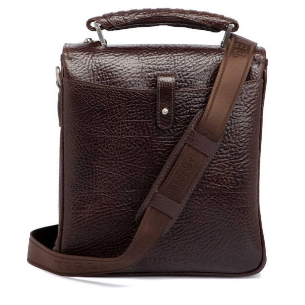 Kahverengi Deri Erkek Çapraz Askılı Çanta - S1AC00022709-P3Y - 3