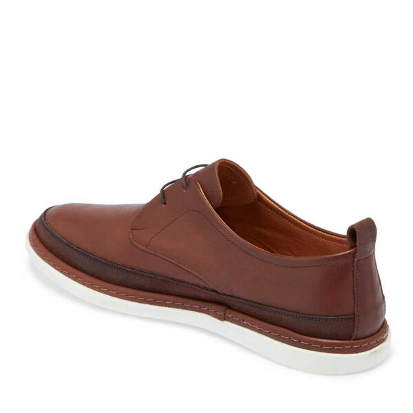 Kahverengi Hakiki Deri Erkek Casual Ayakkabı - E24I1AY56632-A24 - 2