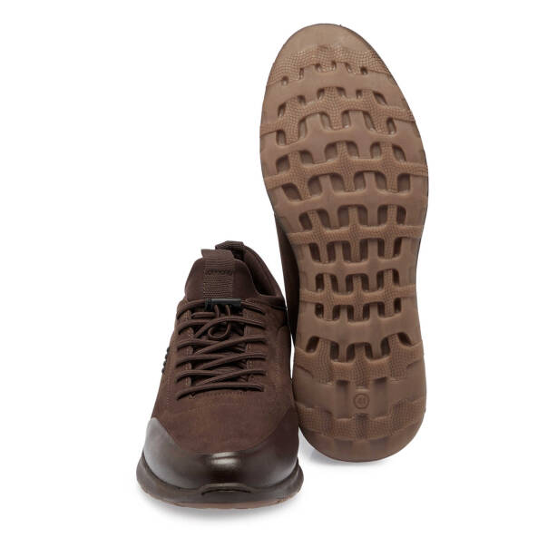 Kahverengi Deri Erkek Casual Ayakkabı - E24S1AY57079-B37 - 4