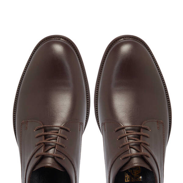 Kahverengi Hakiki Deri Erkek Casual Ayakkabı - E25I1AY57159-A24 - 5