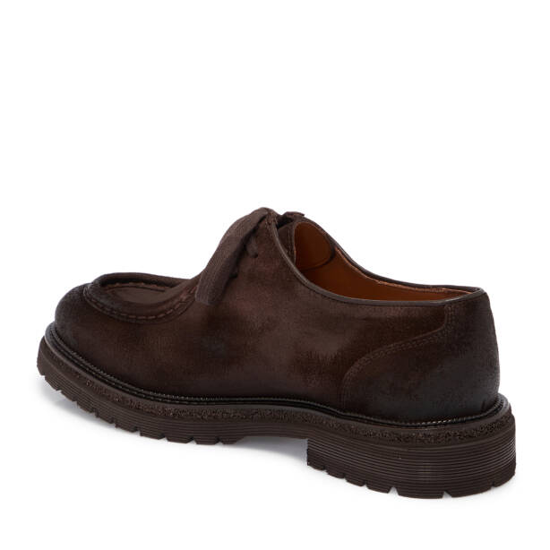 Kahverengi Deri Erkek Casual Ayakkabı - E25S1AY57461-A24 - 2